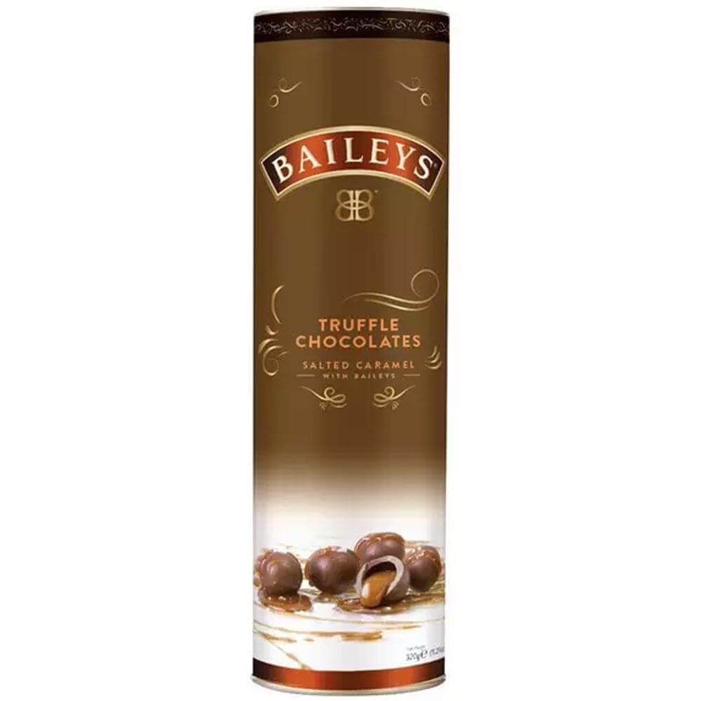 Baileys Twist Wrapped Salted Caramel Milk Truffles in Tube